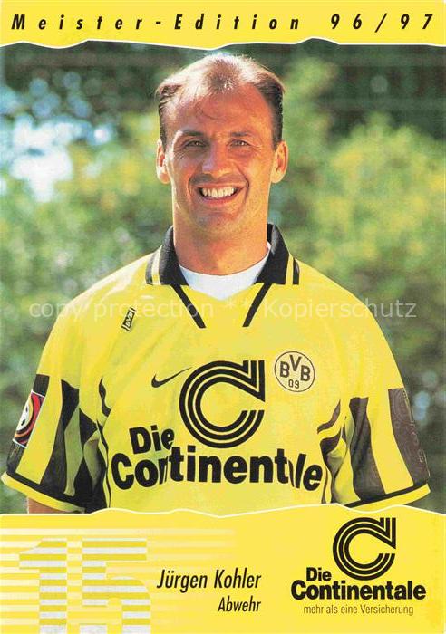 Fussball Soccer Football-- Juergen Kohler Abwehr BVB 09