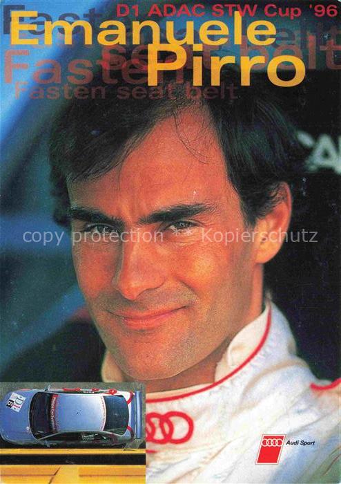 Autorennen Emanuel Pirro Audi Sport