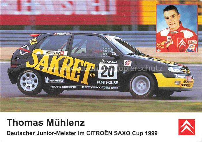 Autorennen Thomas Muehlenz Citroen Saxo Cup