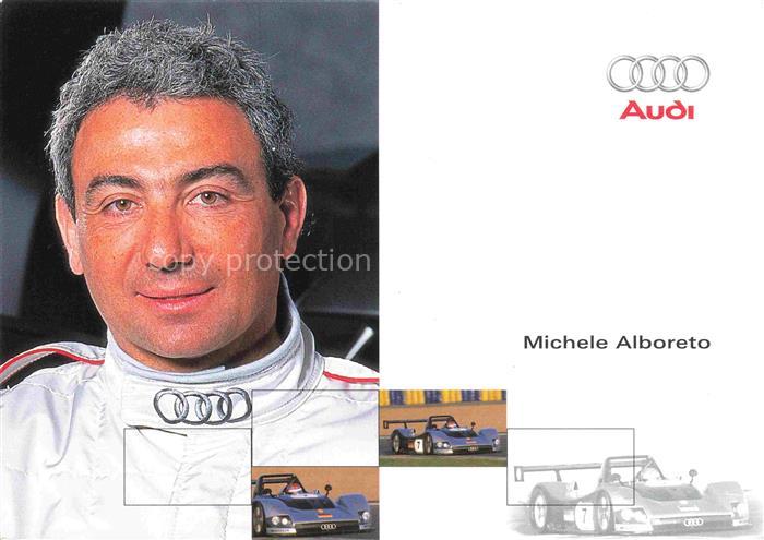 Autorennen Michele Alboreto Audi