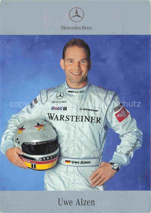 Autorennen Uwe Alzen DTM Mercedes Benz