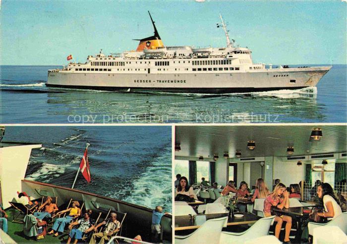 Schiffe Ships Navires MF Gedser