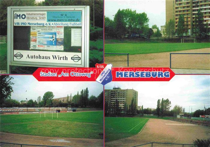 Merseburg Saale Sachsen-Anhalt Stadion Am Ottoweg VfB IMO Merseburg e.V.