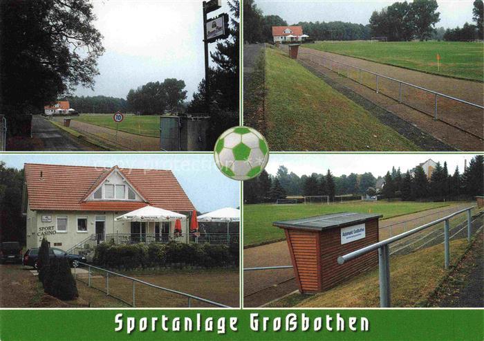 Grossbothen Leipzig Sachsen Sportanlage Grossbothen Fussballstadion Leichtathlet