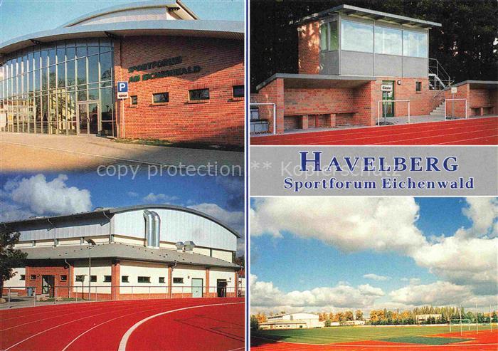 Havelberg Stendal Sachsen-Anhalt Sportforum am Eichenwald Sportstadion