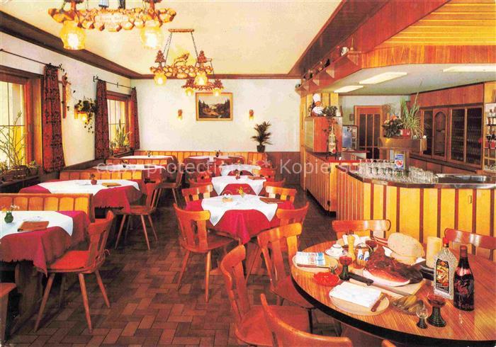 Ramsbach Oppenau Gasthaus Kalikutt Restaurant Theke