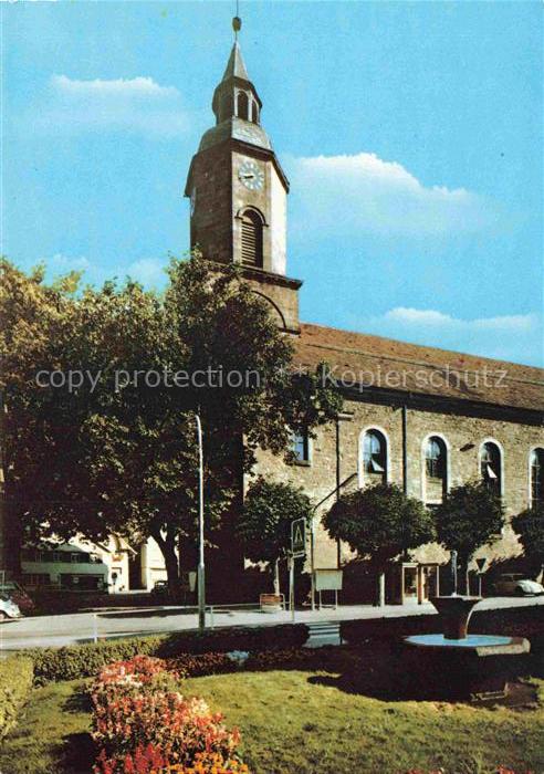 Oppenau Ortenaukreis BW Kirche Luftkurort im Schwarzwald