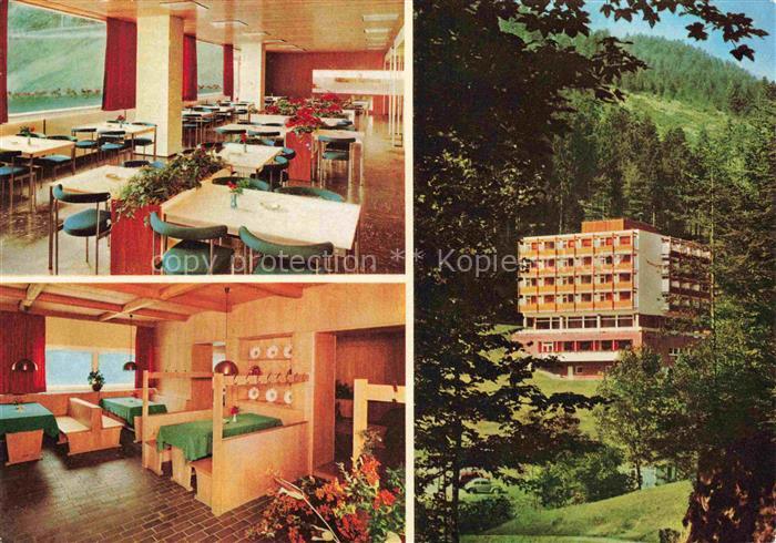 Lierbach Oppenau BW Schulungs- und Erholungsheim der Deutschen Post-Gewerkschaft