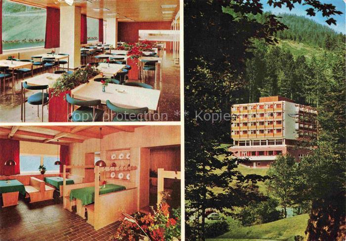 Lierbach Oppenau BW Schulungs- und Erholungsheim der Deutschen Post-Gewerkschaft