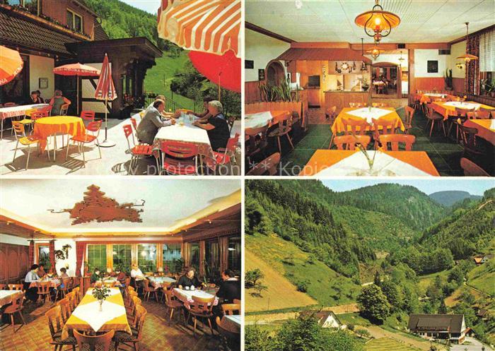 Lierbach Oppenau BW Gasthof Pension Maierhof Gastraeume Terrasse