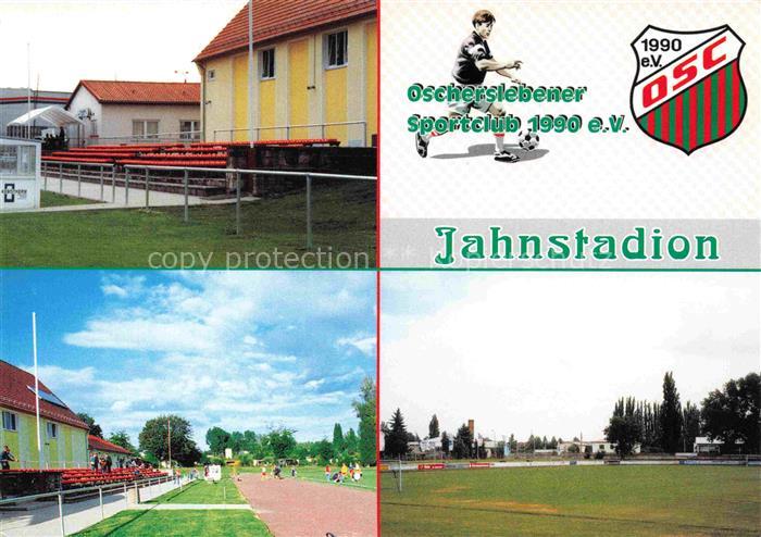 Oschersleben Bode Jahnstadion Oscherslebener Sportclub 1990 e.V. Sportstadion Fu