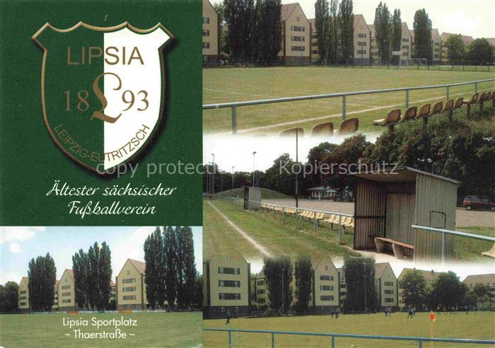 Eutritzsch LEIPZIG Lipsia Sportplatz Thaerstrasse SV Lispsia 93 Fussball