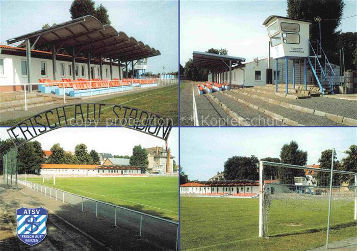 Wurzen Sachsen Frisch Auf Stadion ATSV Frisch Auf Fussballstadion