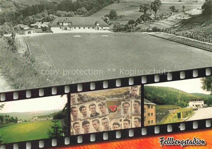 Steinach Thueringen Fellbergstadion Fussball Mannschaftsbild