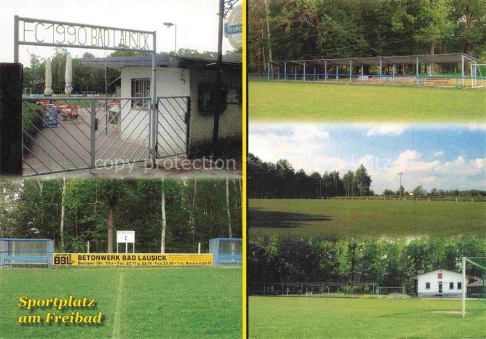 Bad Lausick Sportplatz am Freibad FC Bad Lausick 1990 Fussballstadion