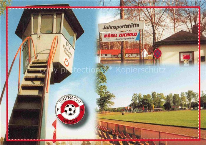 Niesky Oberlausitz Sachsen Jahnsportstaette FV Eintracht Niesky Fussballstadion