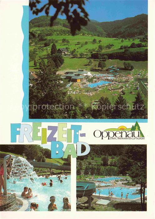 Oppenau Ortenaukreis BW Panorama Freizeitbad Schwarzwald