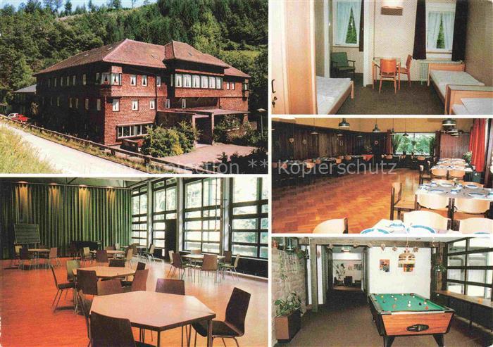 Oppenau Ortenaukreis BW Haus der Evangelischen Jugend in Baden Innenraeume Schla