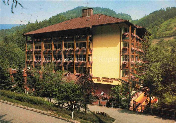 Lierbach Oppenau BW Deutsche Postgewerkschaft Schulungs- und Erholungsheim Haus