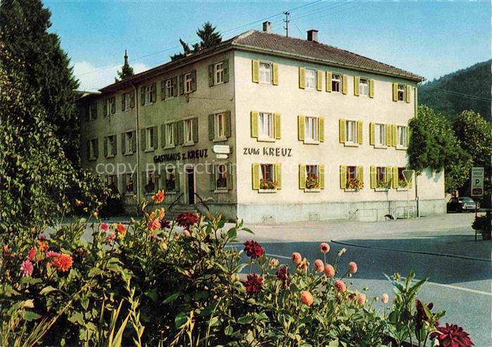 Lautenbach Gernsbach Schwarzwald Gasthaus Pension zum Kreuz