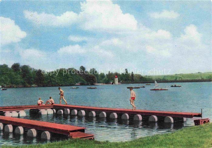 Langenhessen Kobertalsperre Badesteg
