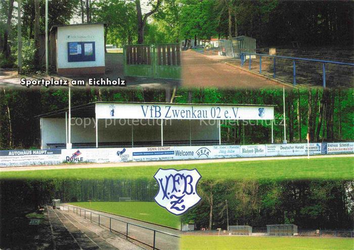 Zwenkau LEIPZIG Sportplatz am Eichholz Fussballstadion Leichtathletik