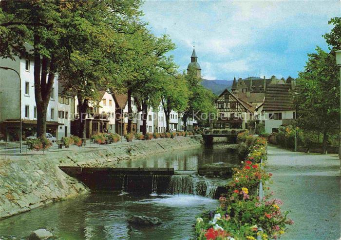 Oppenau Ortenaukreis BW Wasserfall am Lierbach Luftkurort im Renchtal