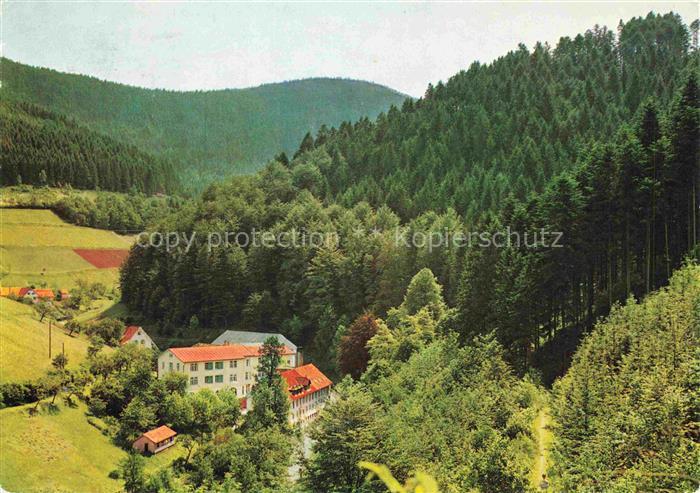 Bad Antogast Oppenau Kurhaus und Sanatorium Panorama Schwarzwald