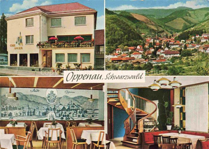 Oppenau Ortenaukreis BW Panorama Luftkurort im Renchtal Café am Eck Gastraum
