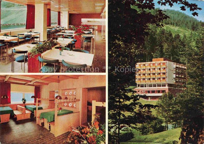 Lierbach Oppenau BW Deutsche Postgewerkschaft Schulungs- und Erholungsheim Haus