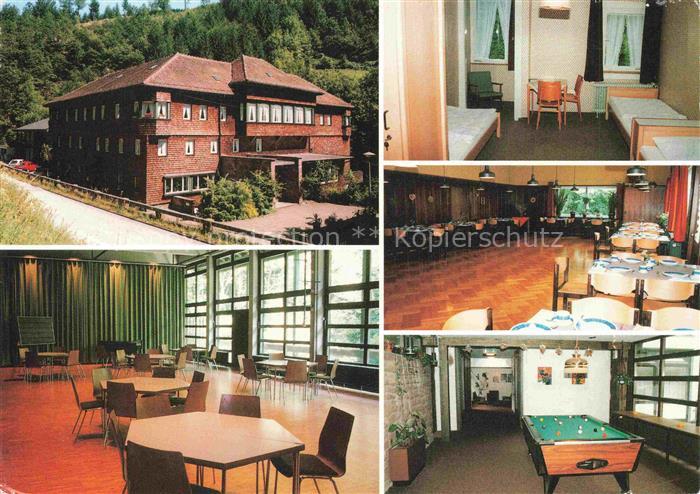 Oppenau Ortenaukreis BW Haus der Evangelischen Jugend Restaurant Schlafraum Bill