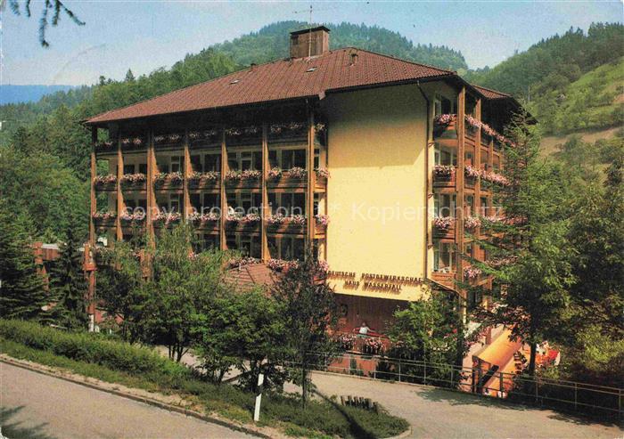 Lierbach Oppenau BW Deutsche Postgewerkschaft Schulungs- und Erholungsheim Haus