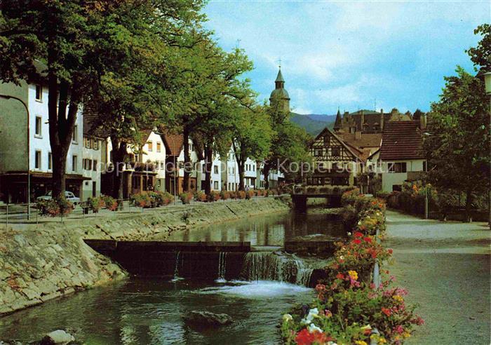 Oppenau Ortenaukreis BW Wasserfall am Lierbach Luftkurort im Renchtal