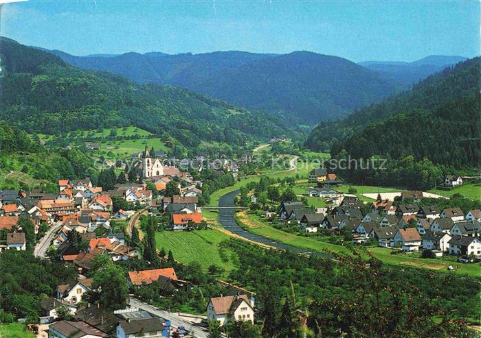 Lautenbach Renchtal Panorama Luftkurort Schwarzwald