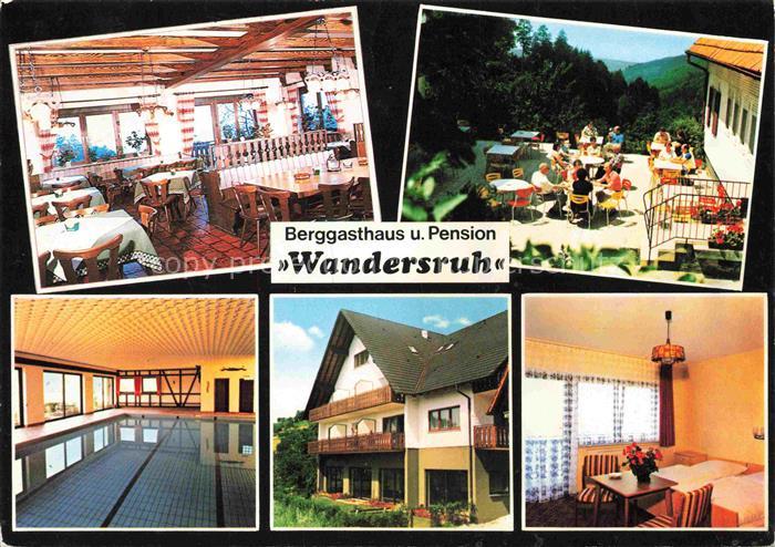Sohlberg Ottenhoefen Schwarzwald Berggasthof Pension Wandersruh Restaurant Terra