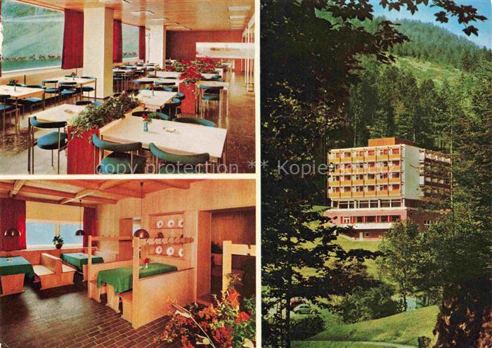 Lierbach Oppenau BW Deutsche Postgewerkschaft Schulungs- und Erholungsheim Haus