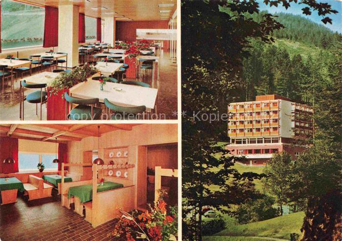 Lierbach Oppenau BW Deutsche Postgewerkschaft Schulungs- und Erholungsheim Haus