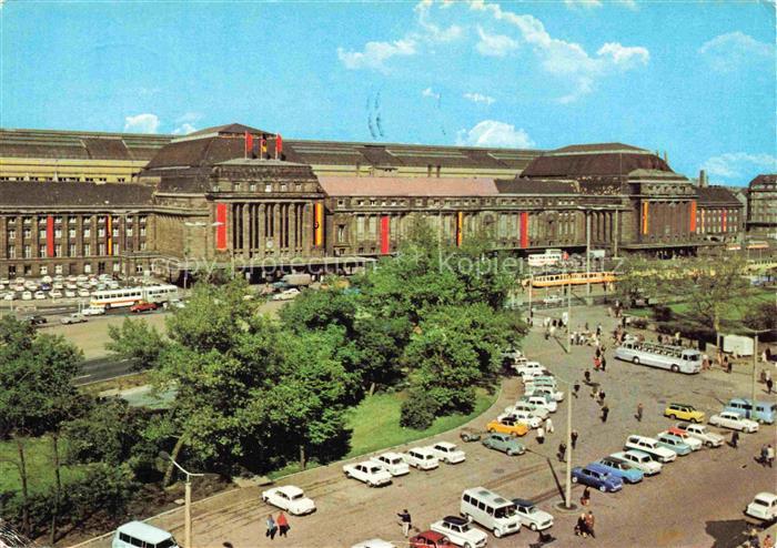 LEIPZIG Sachsen Hauptbahnhof Messestadt