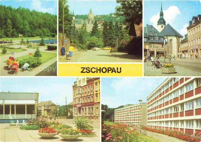 Zschopau Freibad Schloss Wildeck Lehinplatz Rudolf-Breitcheid-Strasse Altersheim