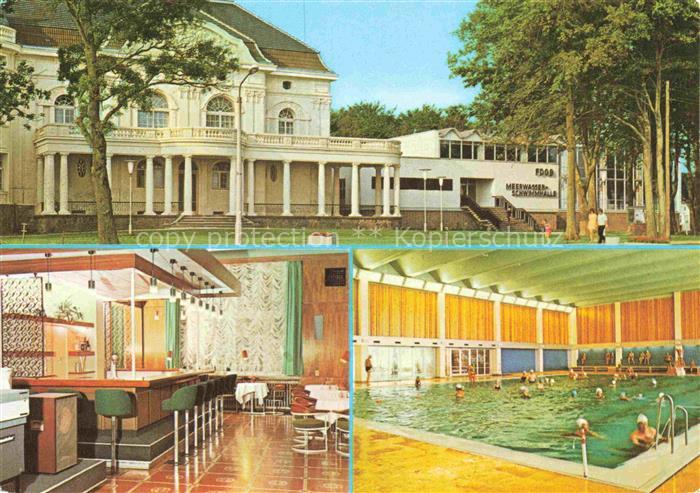 KueHLUNGSBORN Ostseebad Meerwasserschwimmhalle des FDGB