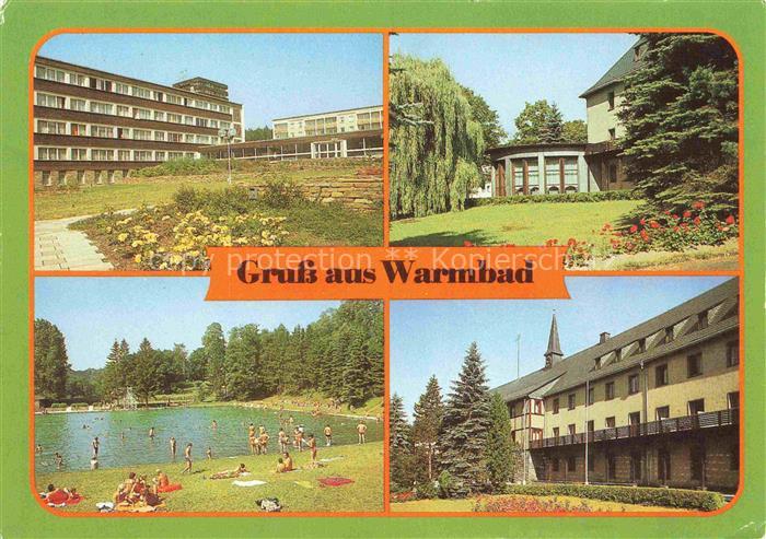 Warmbad Wolkenstein Gehringswalde Sachsen Bergarbeitersanatorium Bettenhaus Kura
