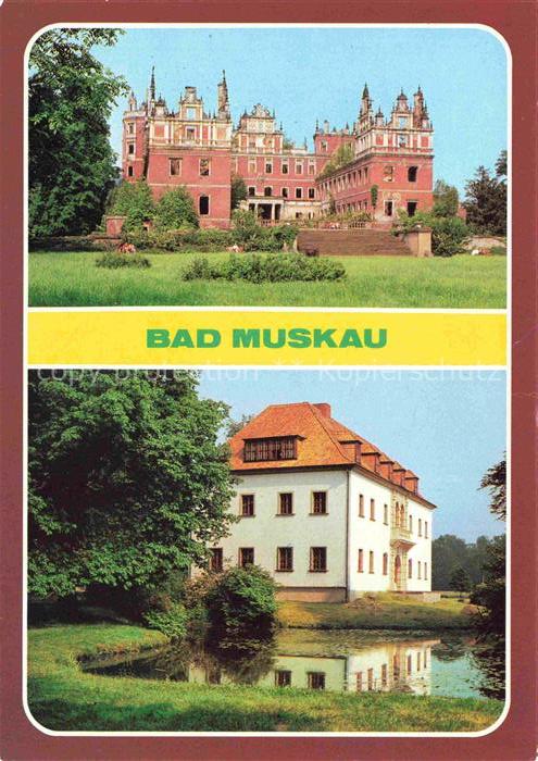 Bad Muskau Oberlausitz Schlossruine Altes Schloss