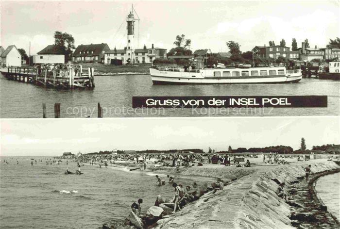 Insel Poel Hafen Strand
