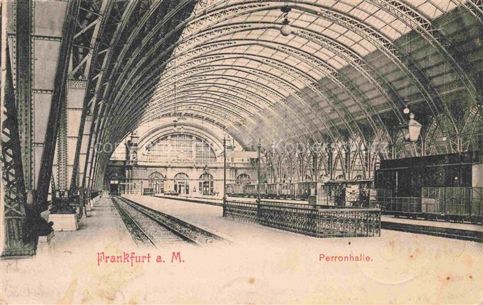 FRANKFURT AM MAIN Perronhalle
