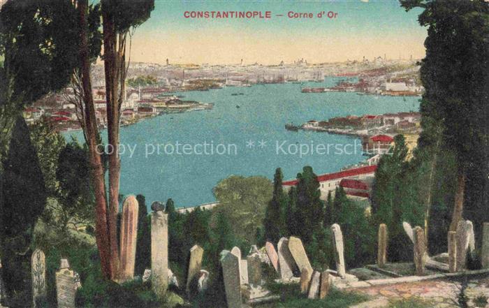 Constantinople Constantinopel ISTANBUL TK Corne d'Or