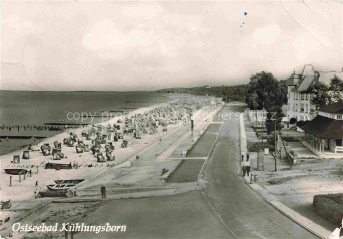 KueHLUNGSBORN Ostseebad Strand Promenade
