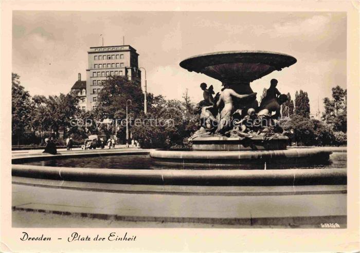 DRESDEN Elbe Platz der Einheit