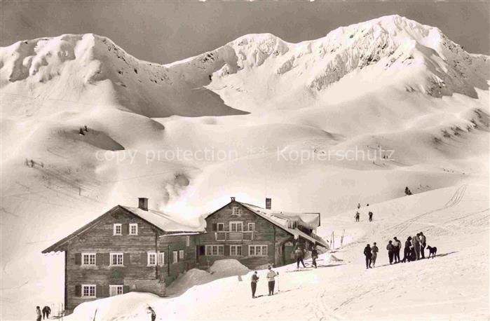 Hirschegg Kleinwalsertal Vorarlberg AT Schoenstes Skigebiet des Kleinwalsertals