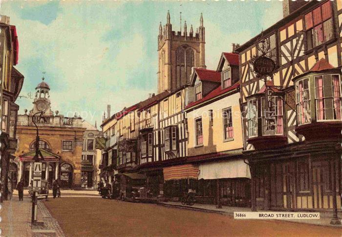Ludlow  UK Broad Street