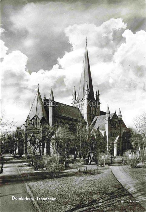 Trondheim Trondhjem Norge Domkirken